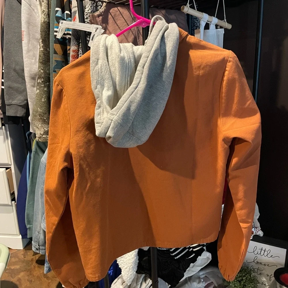 Vans Women’s Rust Orange Jacket - Picture 2 of 3